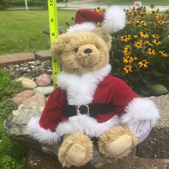 NWT Annette Funicello Bear Guisseppe Santa 11" Limited Edition Mohair Bear - Picture 10 of 11